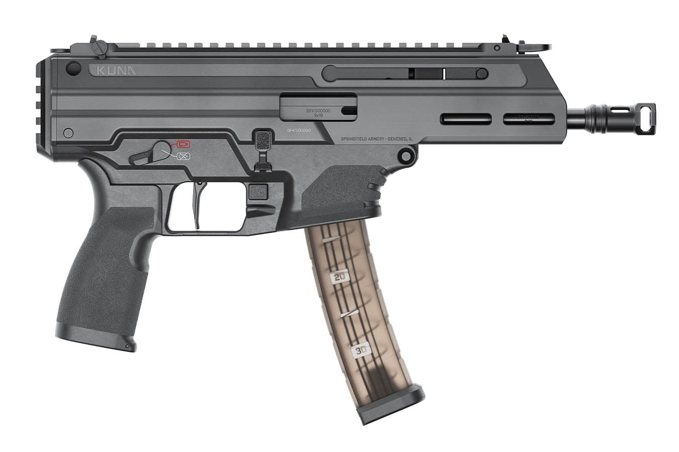 Springfield Kuna 9mm Roller-Delayed Firstline Pistol